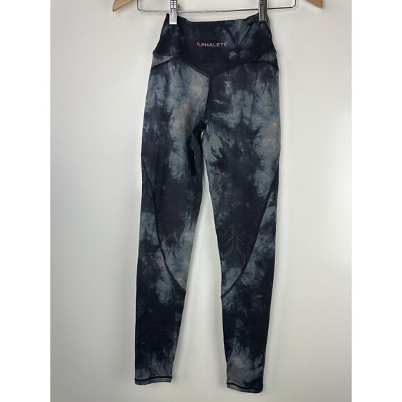Alphalete All Purpose Legging Pants Blue Oil Strain Leggings No Size XXS or XS - Picture 6 of 9